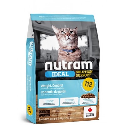 Nutram (I-12) chat contrôle poids 5.4 kg